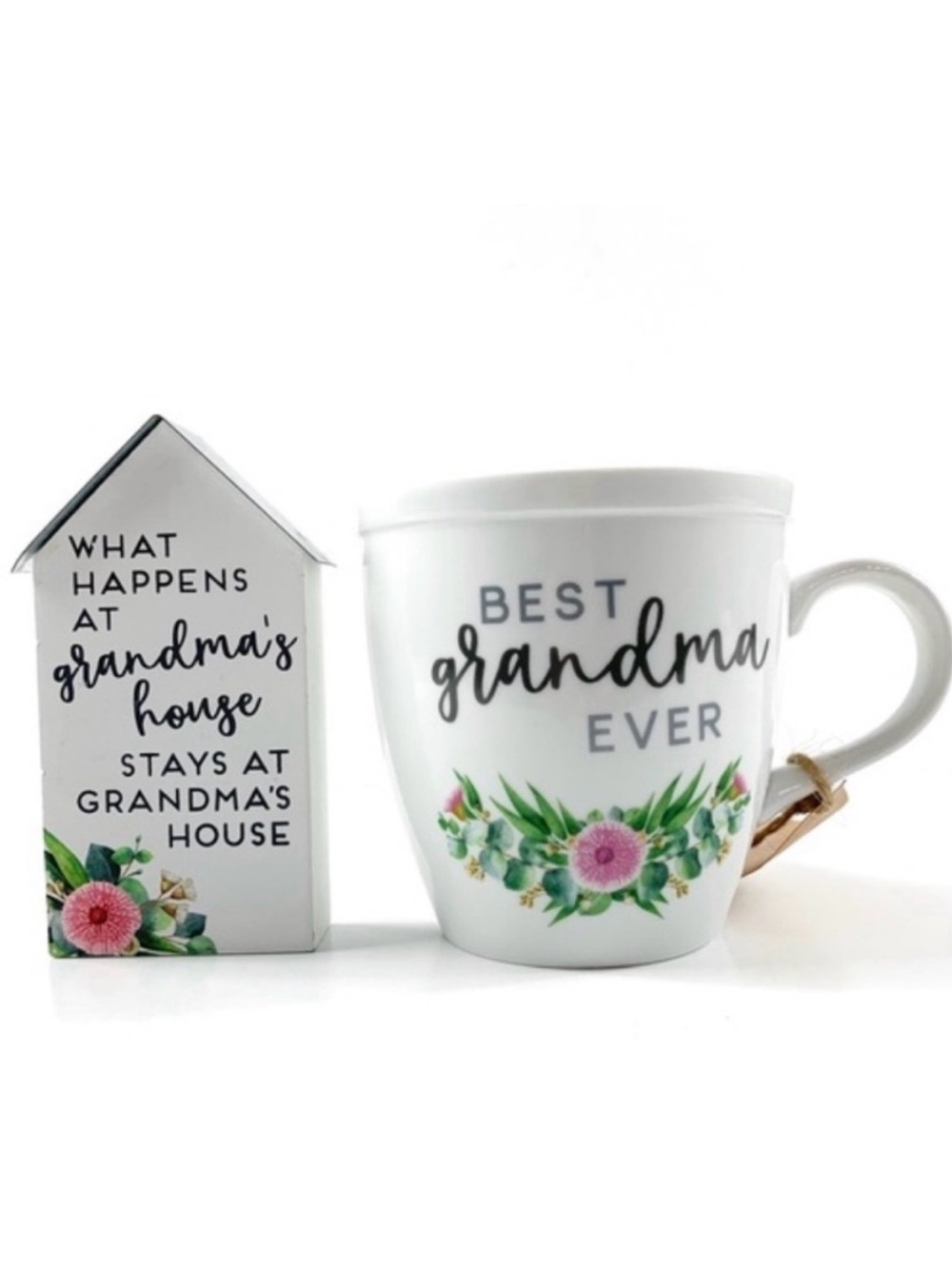 NEW Collins •Best Grandma Ever• Mug Set